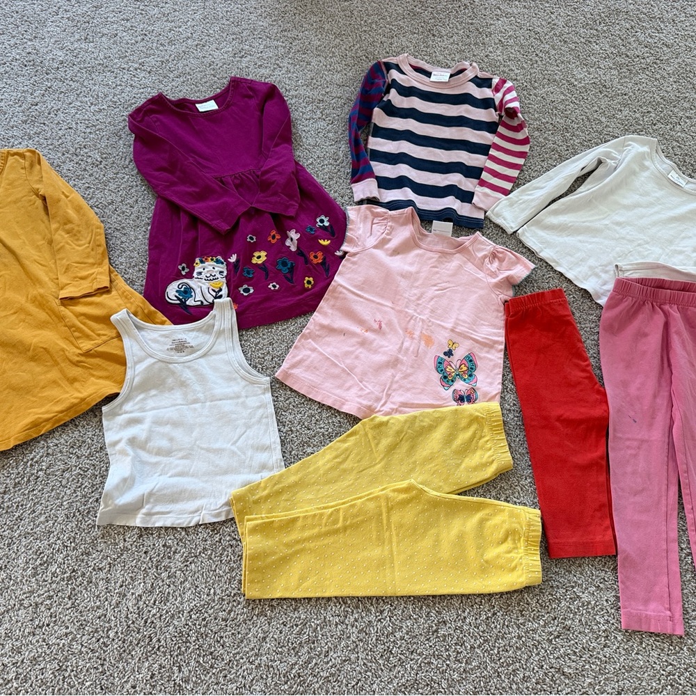 Hanna Anderson Girls 10 Clothing Lot Size 5